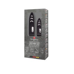 Komplet 2 noży ceramicznych Black Silver Berlinger Haus