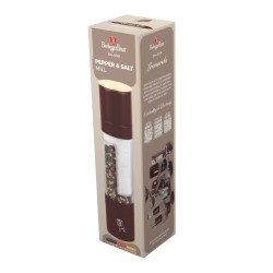 Berlinger Haus Leonardo - Młynek ręczny do soli i pieprzu 2 w 1