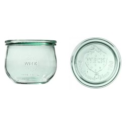 Komplet słoików 580ml z pokrywką 6 szt. Tulip Weck