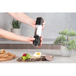 Berlinger Haus Black Rose - Młynek ręczny do soli i pieprzu 2 w 1