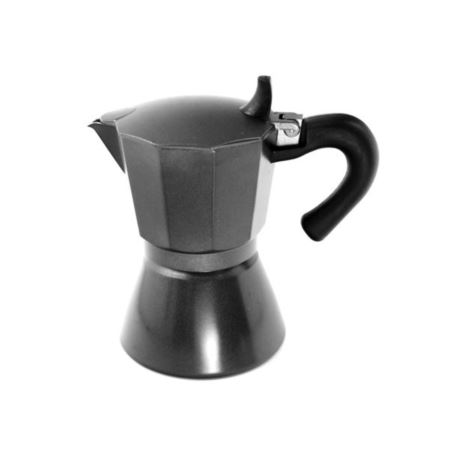 komm/k79 kawiarka aluminiowa czarna 320ml