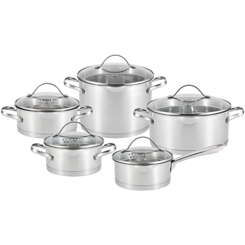 Amefa Mistral - Zestaw garnków 10 el