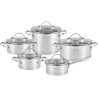 Amefa Mistral - Zestaw garnków 10 el
