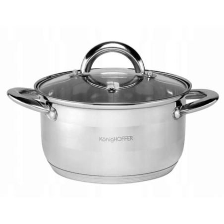 KonigHOFFER FARO Garnek 20 cm / 3L z pokrywką F