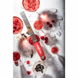 Microplane Premium Classic - Tarka zester karmazynowa czerwień