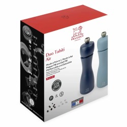 Zestaw młynków do soli i pieprzu 15 cm Air Tahiti Duo Peugeot