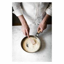 De Buyer Mineral B Bois patelnia stalowa 28 cm z bukowym uchwytem