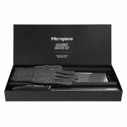 Microplane Gourmet zestaw zester, mandolina, rękawica