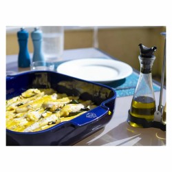 Peugeot Appolia brytfanna ceramiczna 40cm niebieska