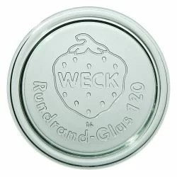 Weck Mold - Komplet słoików 300 ml z pokrywką, uszczelką i zapinkami 6 szt.