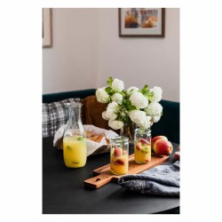 Weck Saftflasche - Butelka szklana 1062 ml z pokrywką, uszczelką i zapinkami 6 szt.