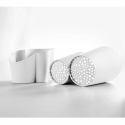 Blim Plus Gocciolo - Pojemnik na sztućce biały