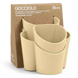 Blim Plus Gocciolo - Pojemnik na sztućce jasnożółty