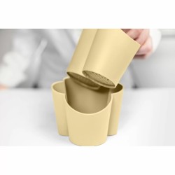 Blim Plus Gocciolo - Pojemnik na sztućce jasnożółty