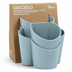 Blim Plus Gocciolo - Pojemnik na sztućce jasnoniebieski