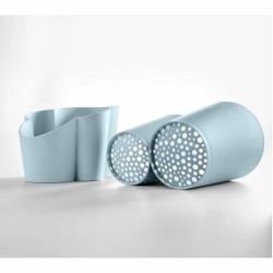 Blim Plus Gocciolo - Pojemnik na sztućce jasnoniebieski