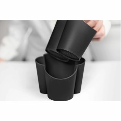 Blim Plus Gocciolo - Pojemnik na sztućce czarny