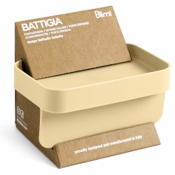 Blim Plus Battigia – Ociekacz na gąbkę i ściereczkę jasnożółty