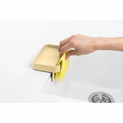 Blim Plus Battigia – Ociekacz na gąbkę i ściereczkę jasnożółty