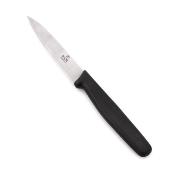 Gerpol Wiktor nóż uniwersalny gładki czarny 10 cm