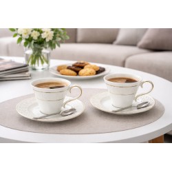 Serwis do kawy i herbaty BoneChina 21el Mayerhoff