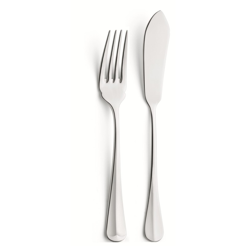 Amefa Baguette - Zestaw sztućców do ryb na 6 osób 12 elementów