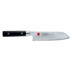 Kasumi Damascus – Japoński nóż Santoku 18 cm