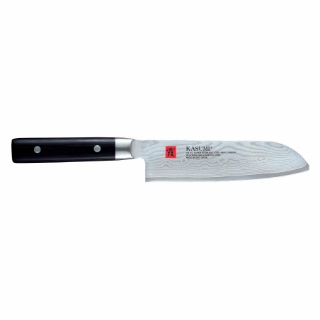 Kasumi Damascus – Japoński nóż Santoku 18 cm