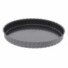 De Buyer – Okrągła forma do tarty z wyjmowanym dnem 28 cm, powłoka nieprzywierająca