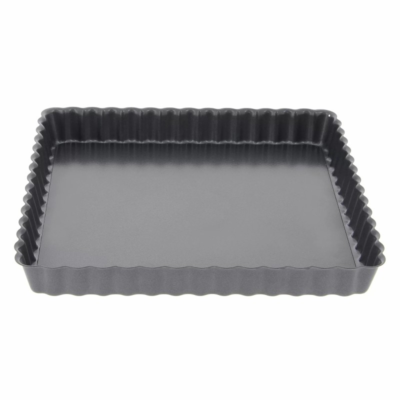 De Buyer – Kwadratowa forma do tarty z wyjmowanym dnem 23 cm, powłoka nieprzywierająca