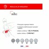 Peugeot Paris – Zestaw młynków do soli i pieprzu 18 cm, u'Select, drewno naturalne
