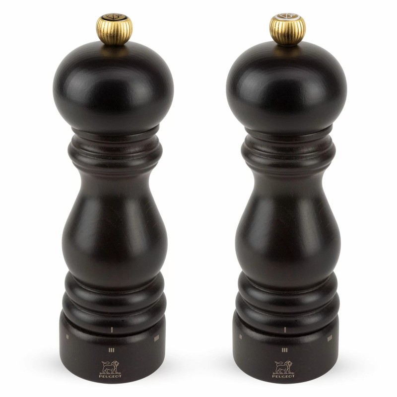 Peugeot Paris – Zestaw młynków do soli i pieprzu 18 cm, u'Select, czekolada