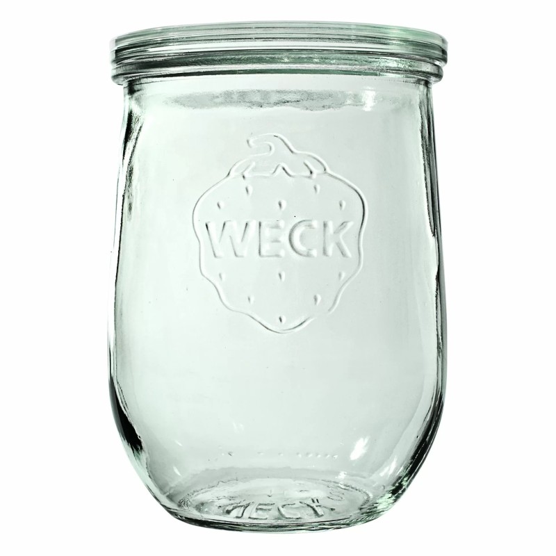 Weck Tulip - Komplet słoików 1062ml 4 szt. bez pokrywek
