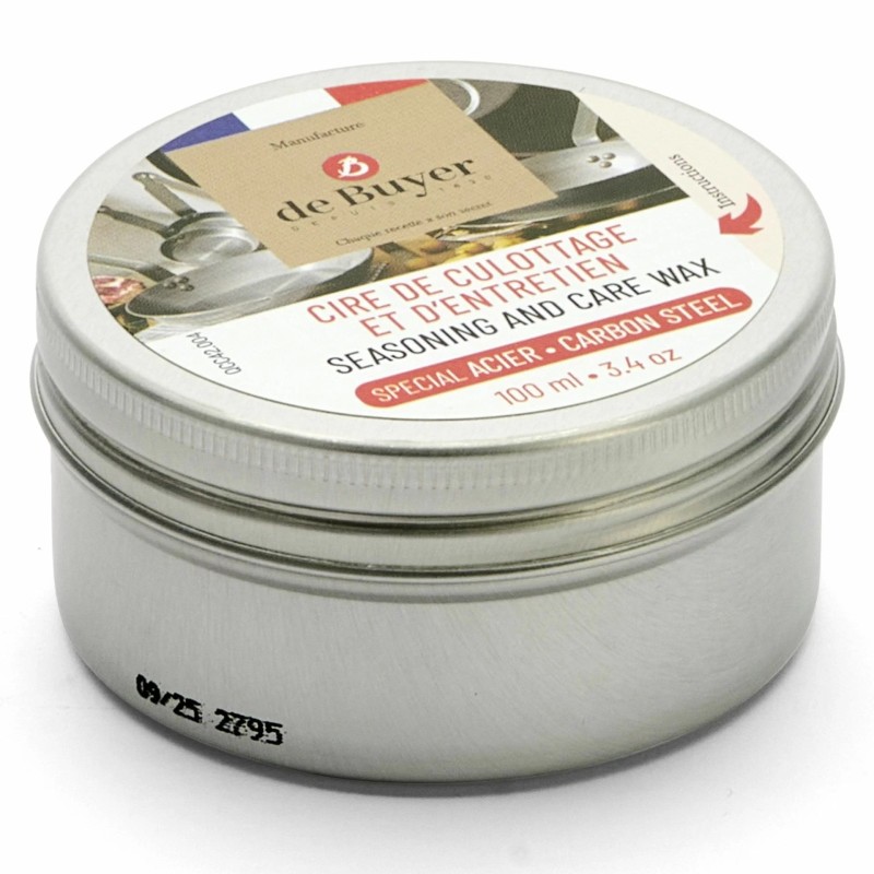 De Buyer – Wosk do sezonowania patelni stalowych 100 ml
