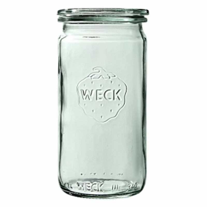 Weck Zylinder - Komplet słoików 340 ml 6 szt.