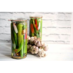 Weck Zylinder - Komplet słoików 340 ml 6 szt.