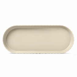Blim Plus Minerva - Taca / półmisek owalny 37,5x15 kremowy
