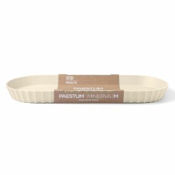 Blim Plus Minerva - Taca / półmisek owalny 37,5x15 kremowy