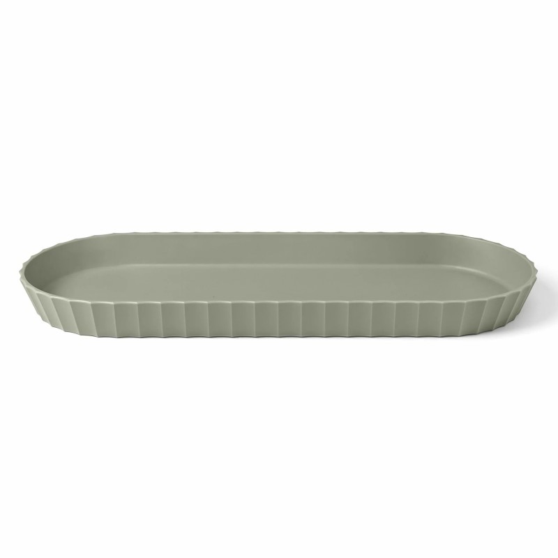 Blim Plus Minerva - Taca / półmisek owalny 37,5x15 zielony