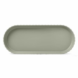 Blim Plus Minerva - Taca / półmisek owalny 37,5x15 zielony