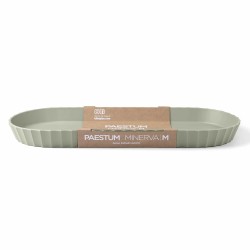 Blim Plus Minerva - Taca / półmisek owalny 37,5x15 zielony