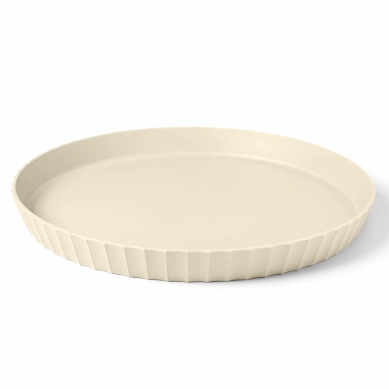 Blim Plus Atena - Taca okrągła 30 cm kremowa