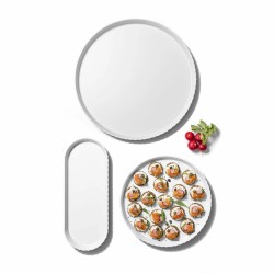 Blim Plus Atena - Taca okrągła 30 cm biała