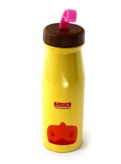 Butelka dla dzieci stalowa żółta 450ml