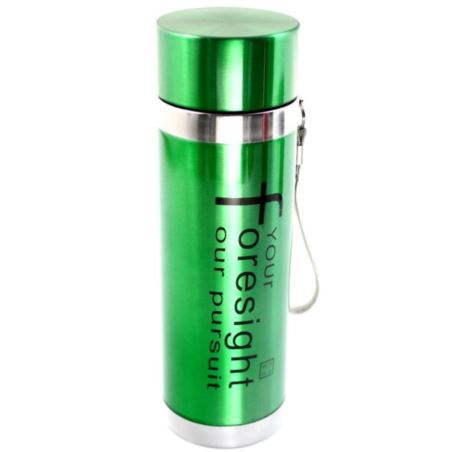 Butelka metalowa zielona 400ml LUX