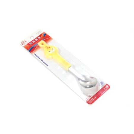 komm/e98ż Chil łyżeczka dla niemowląt serce żółty