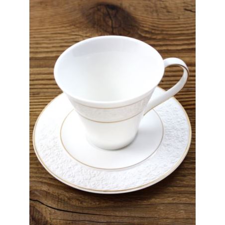 k41 serwis 12 el do herbaty kawy BoneChina 6 osób