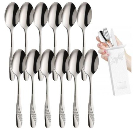 Amefa Felicia 12 łyżeczek do herbaty 18/0 pud małe