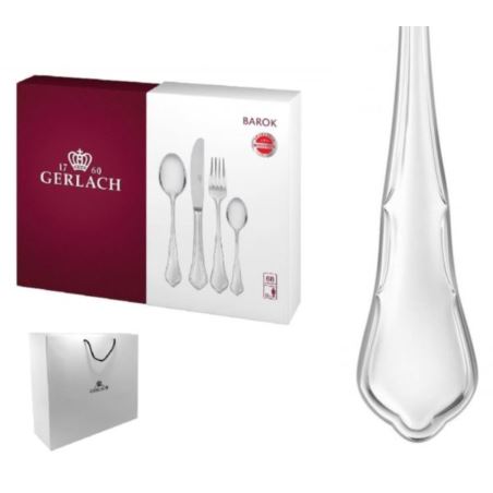 26p Barok sztućce Gerlach 68 szt pudełko + Torba