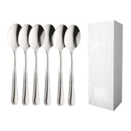 Amefa Barcelona 6 łyżeczek do kawy pudełko małe